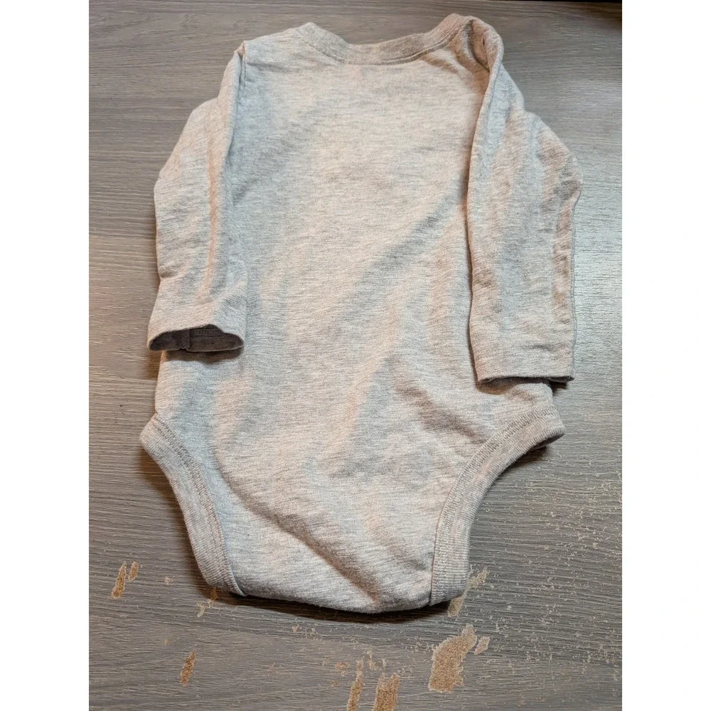 Carters Baby Boy Rocket Ship Bodysuit and Navy Cargo Pants Set Gray Blue 6M